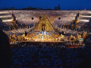 Opera of Verona in Italy