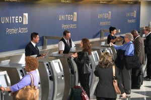 Checking in at United