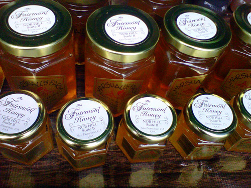 Fairmont Hotel makes honey