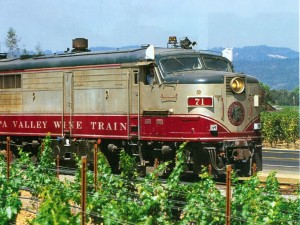 Wine train Napa