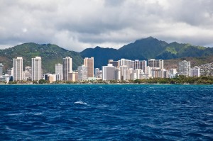 View of Waikiki on Oahu