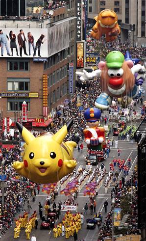 Macy's Thanksgiving day parade