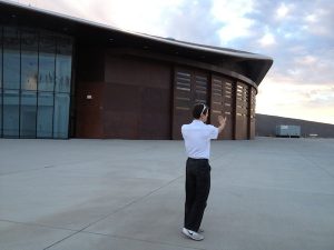 Spaceport America near Las Cruces, New Mexico