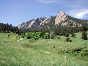 climbing mountains in Colorado