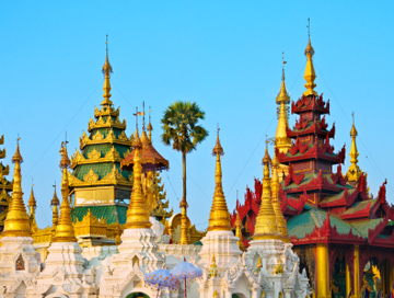 Burmese temples