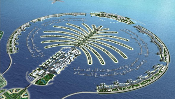 Resort islands in Dubai