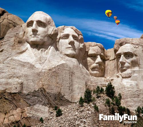 Family vacation at Rushmore