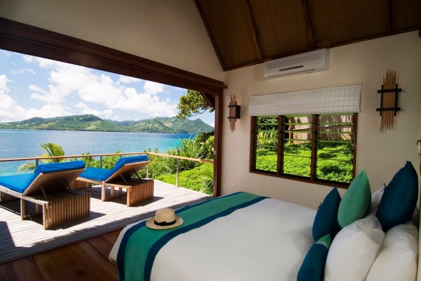 Luxury resort private island fiji