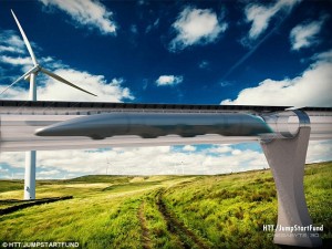 Future of travel: Tube train