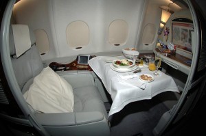 First Class travel emirates