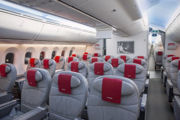 BT Norwegian Premium cabin