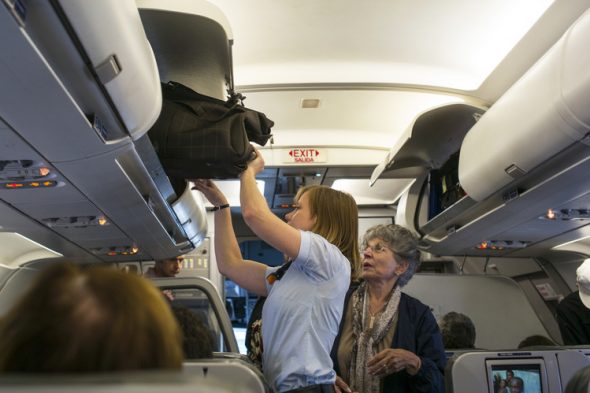 Carry-on bags disappearing